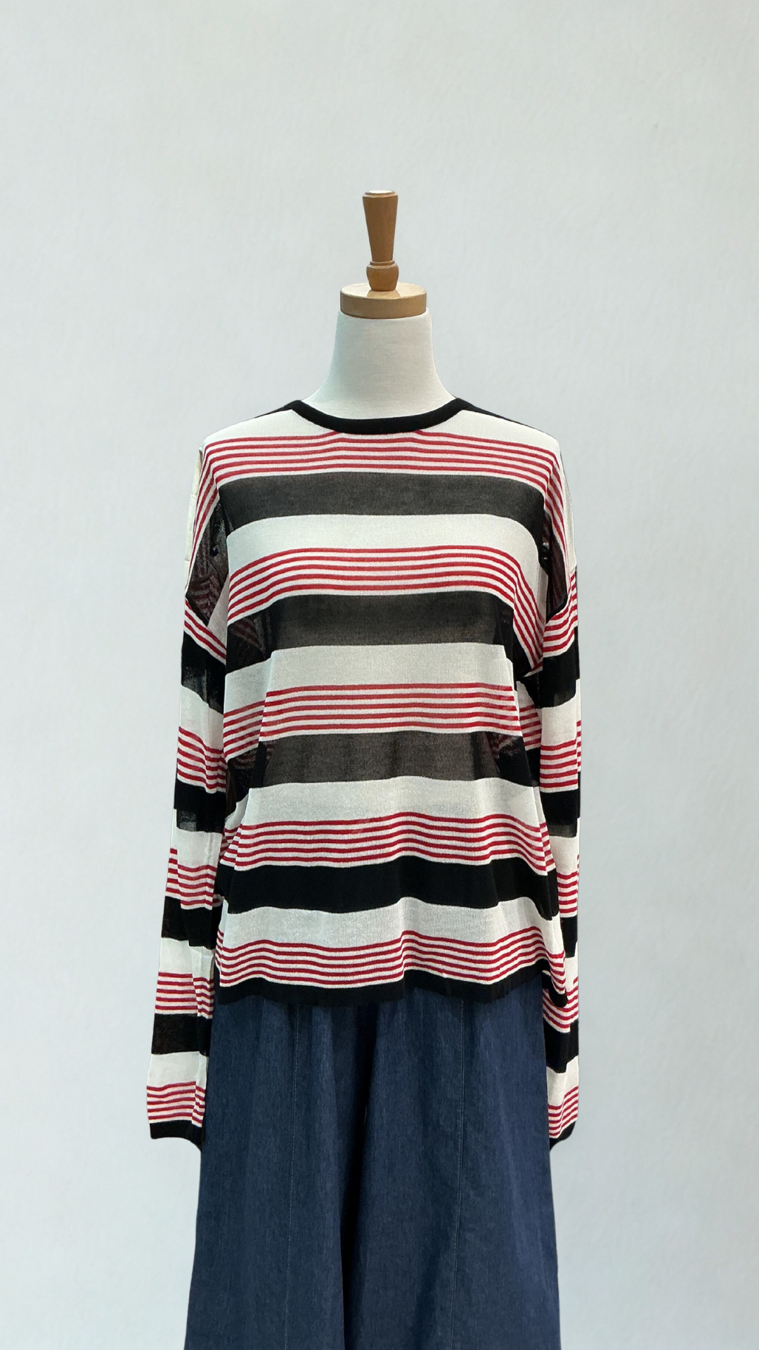 Striped Knit Top