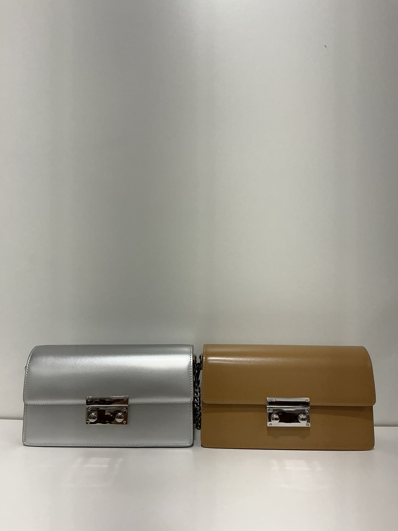 Lucille Leather Clutch