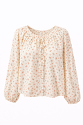Rosella Long Sleeve Cotton Blouse