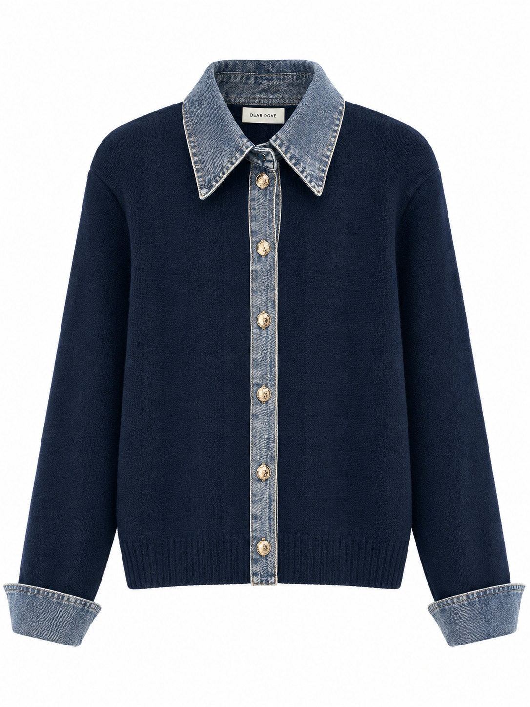 Denim Knit Shirt