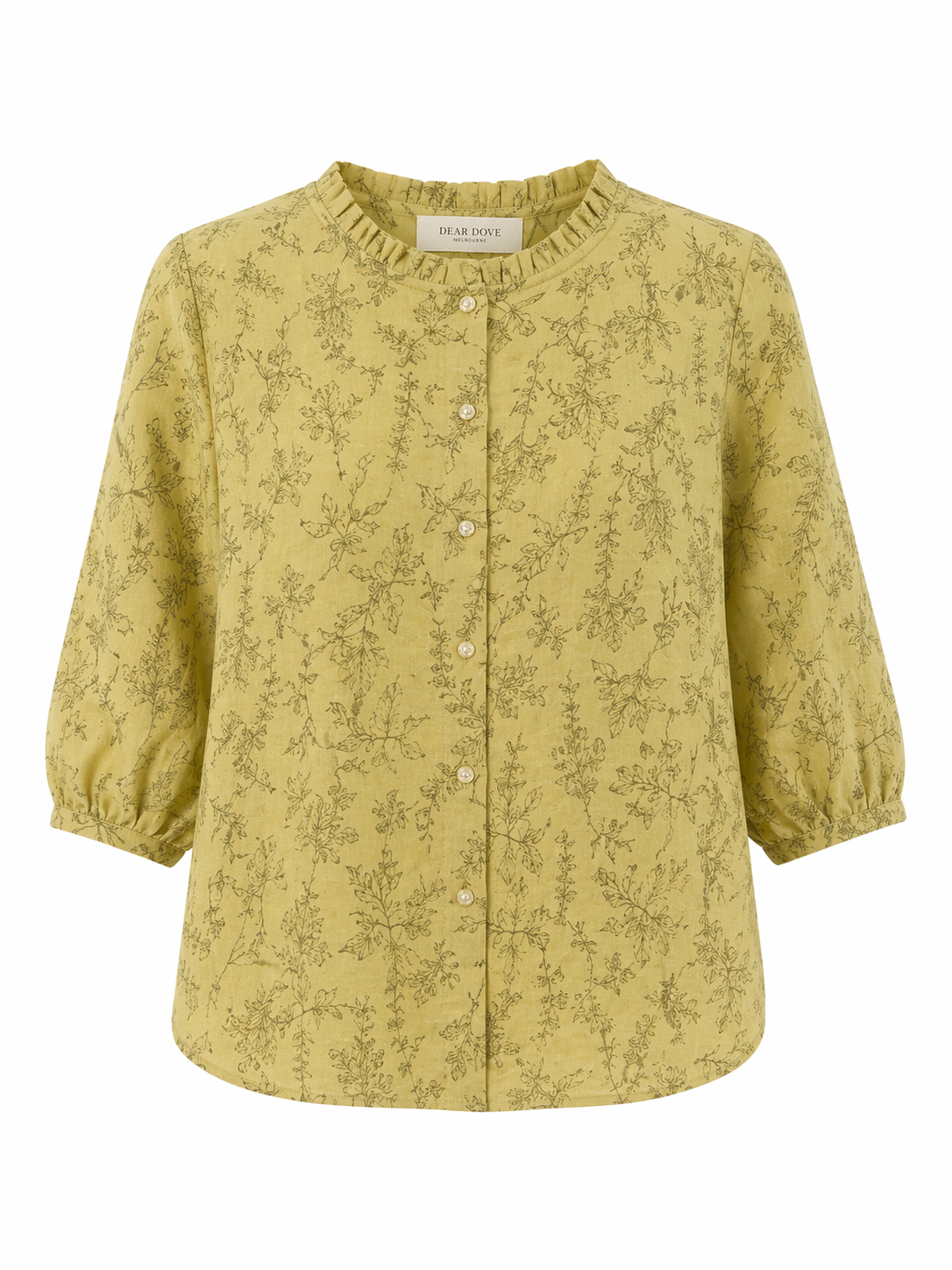Cotton Leaf Blouse