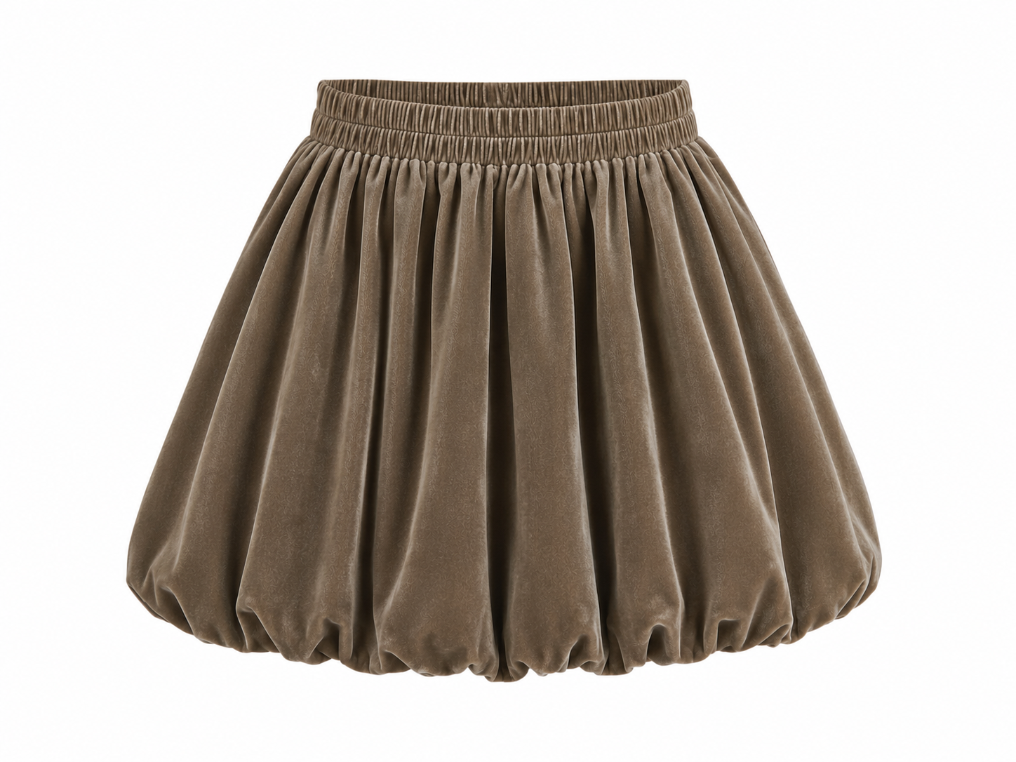 Velvet Bubble Skirt