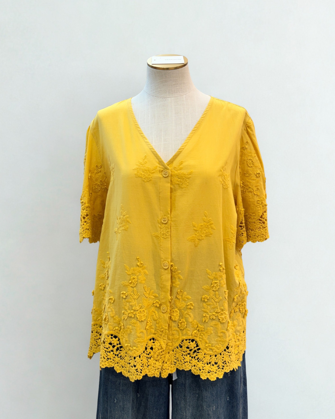 Cotton Embroidered Blouse
