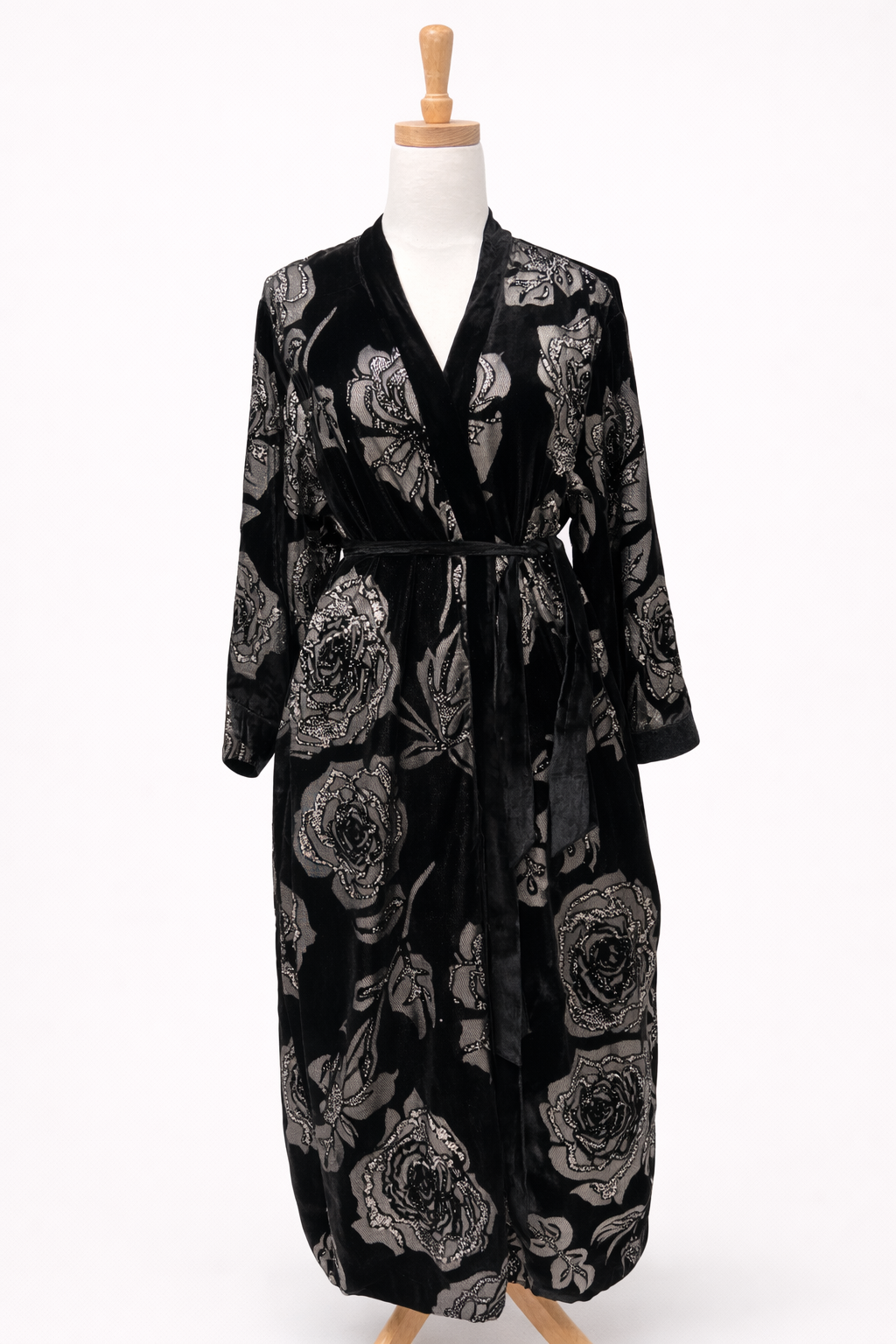 Rose Velvet Robe