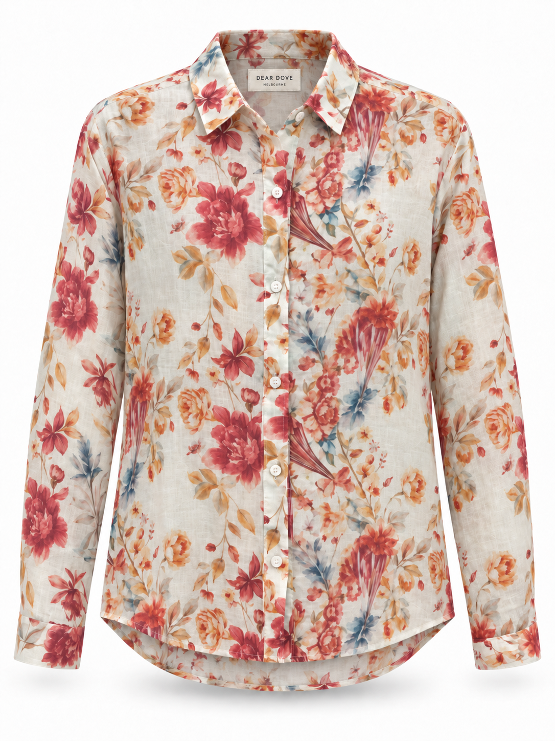 Ashleigh Floral Linen Shirt