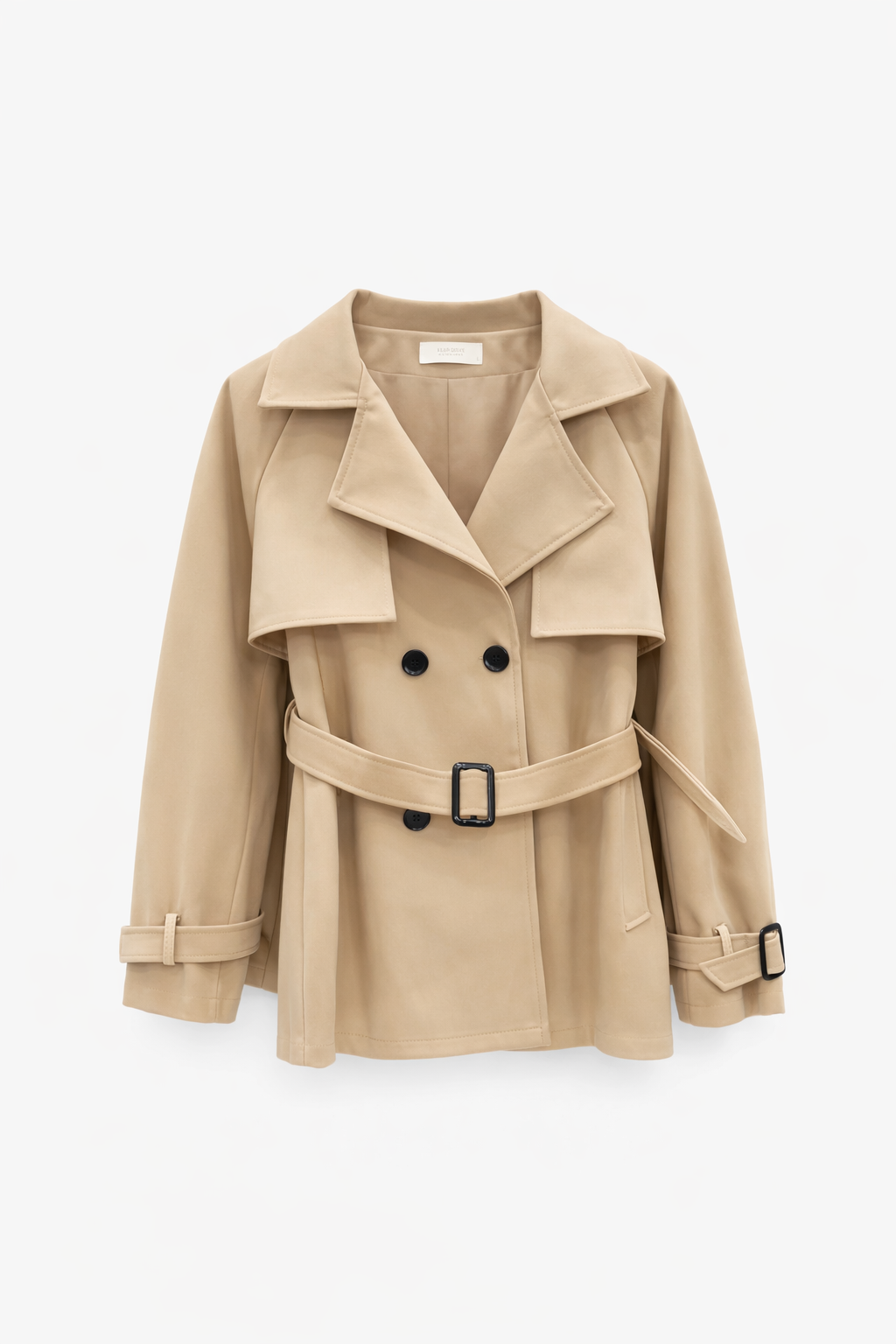 Junia Cropped Trench Coat