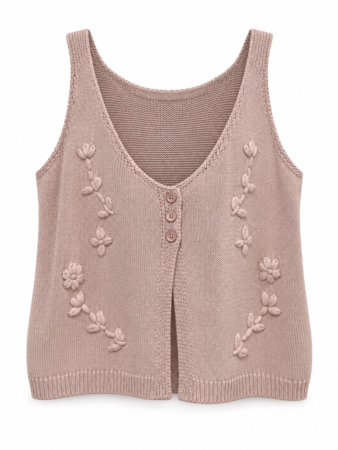 Lavender Knit Vest