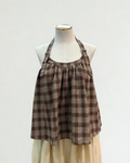 Brittany Checked Top