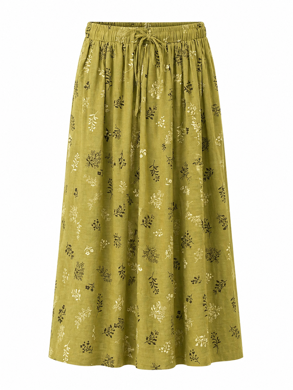 Hannah Cotton Floral Maxi Skirt