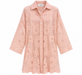 Celina Embroidered Cotton Dress Shirt