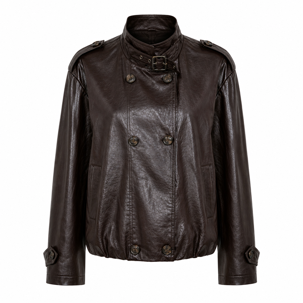 SS27 Alice V Leather jacket