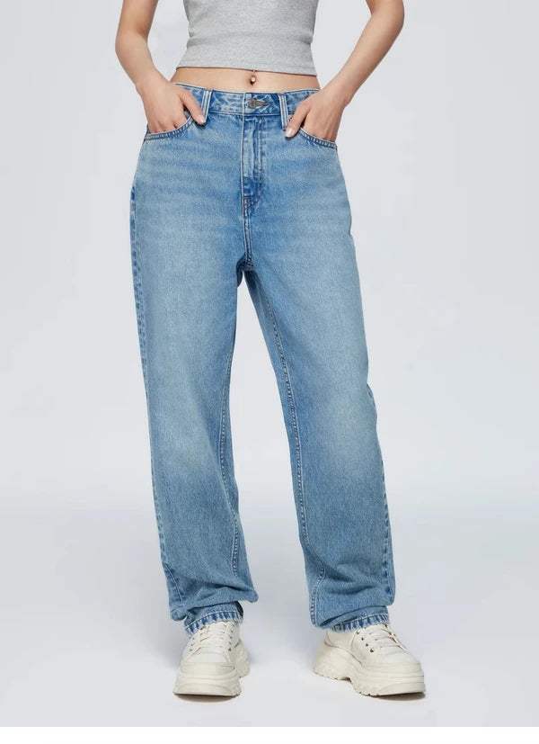 Straight Jeans Light Wash