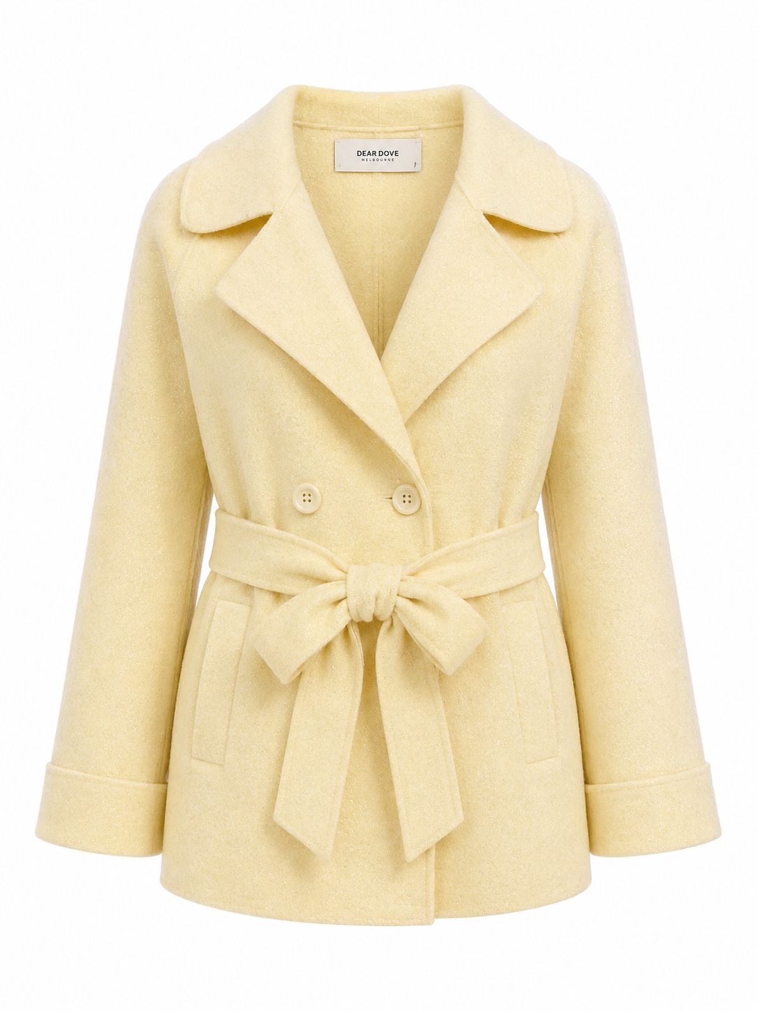 Heidi Short Felt Coat