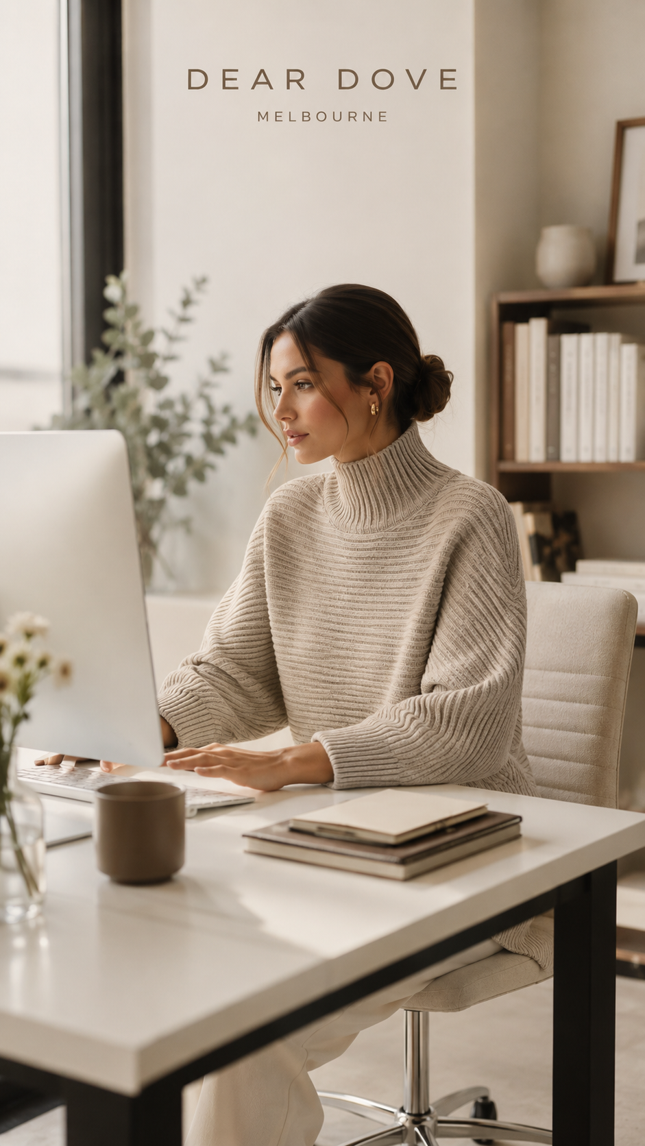 Striped Poncho Knit