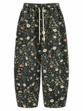 Midnight Meadow Barrel Jeans