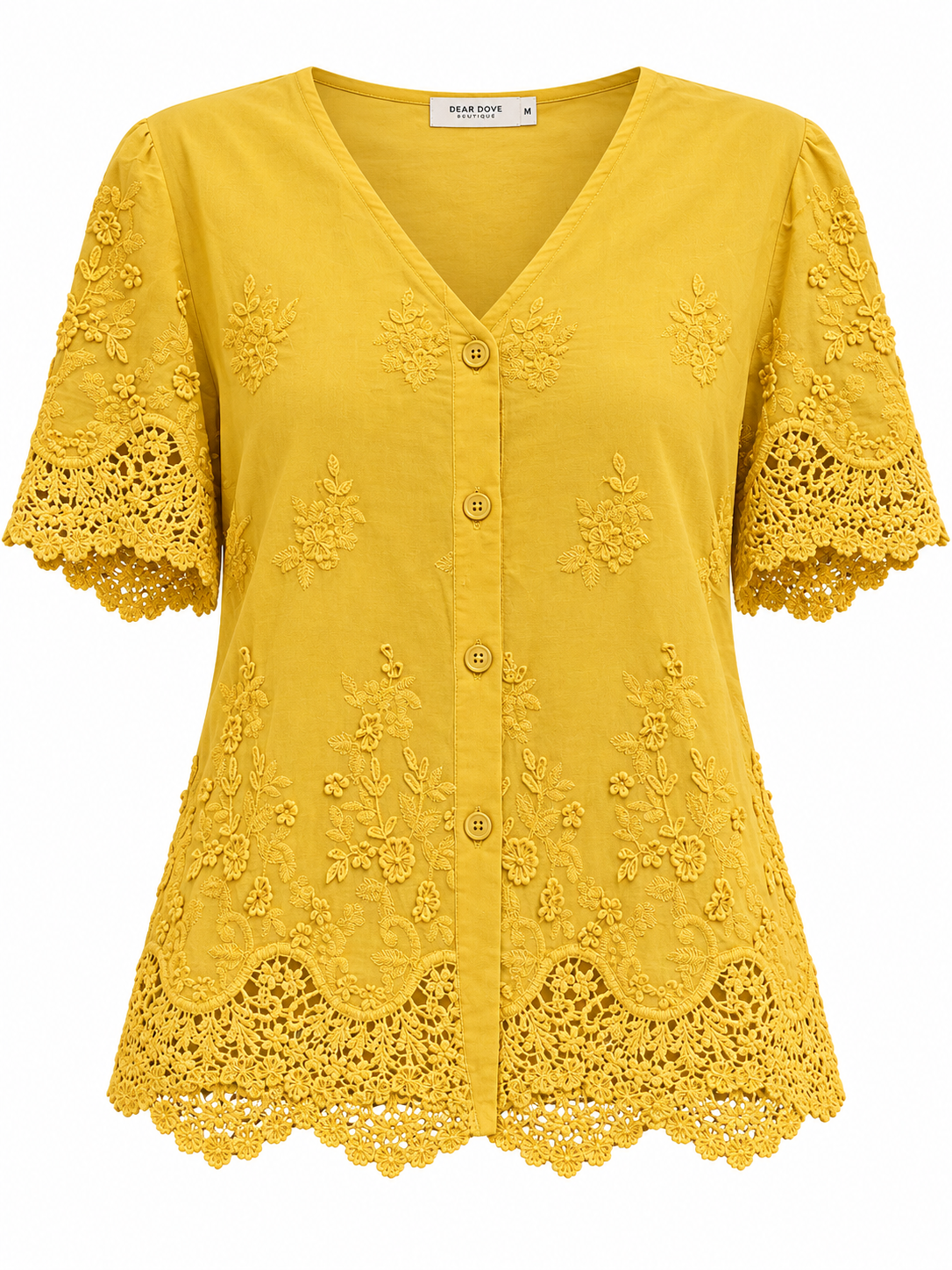 Cotton Embroidered Blouse