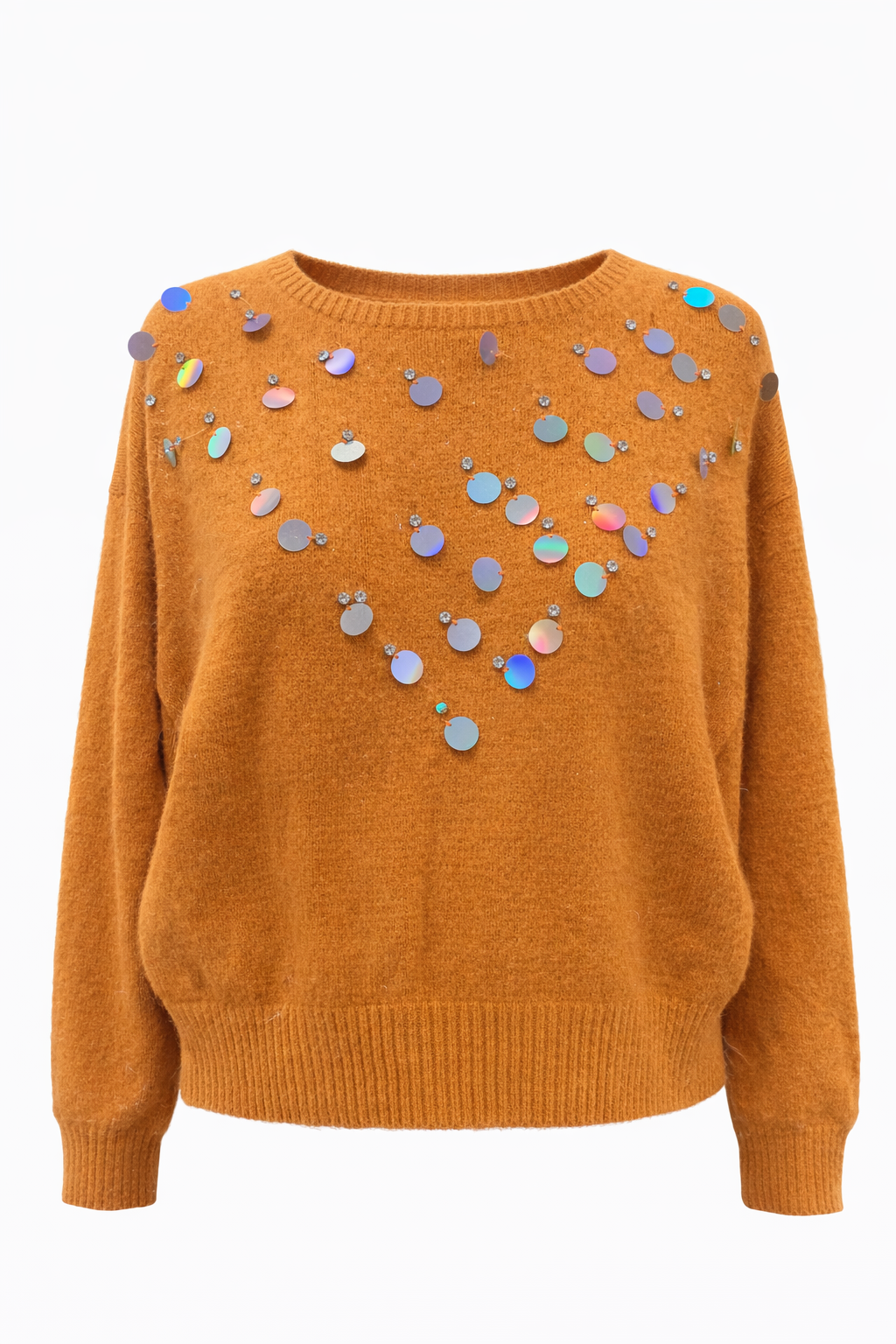 Sequin Knit Jumper