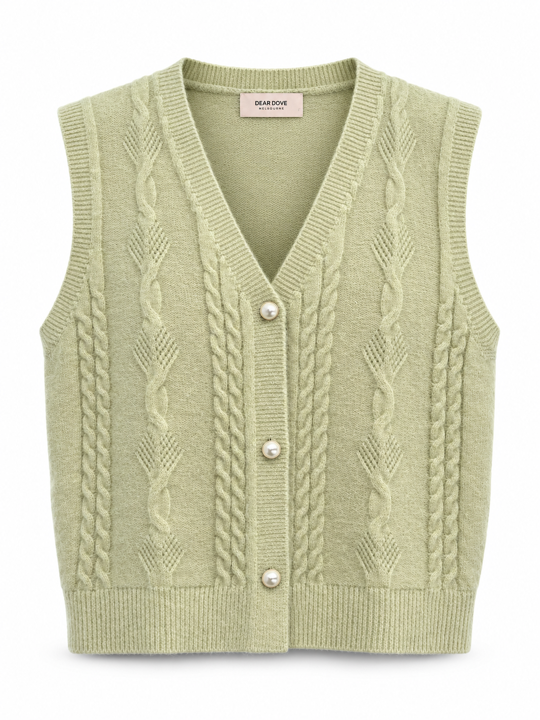 Sage Knit Vest