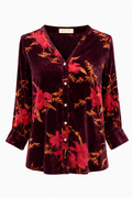 Autumn Silk Blouse