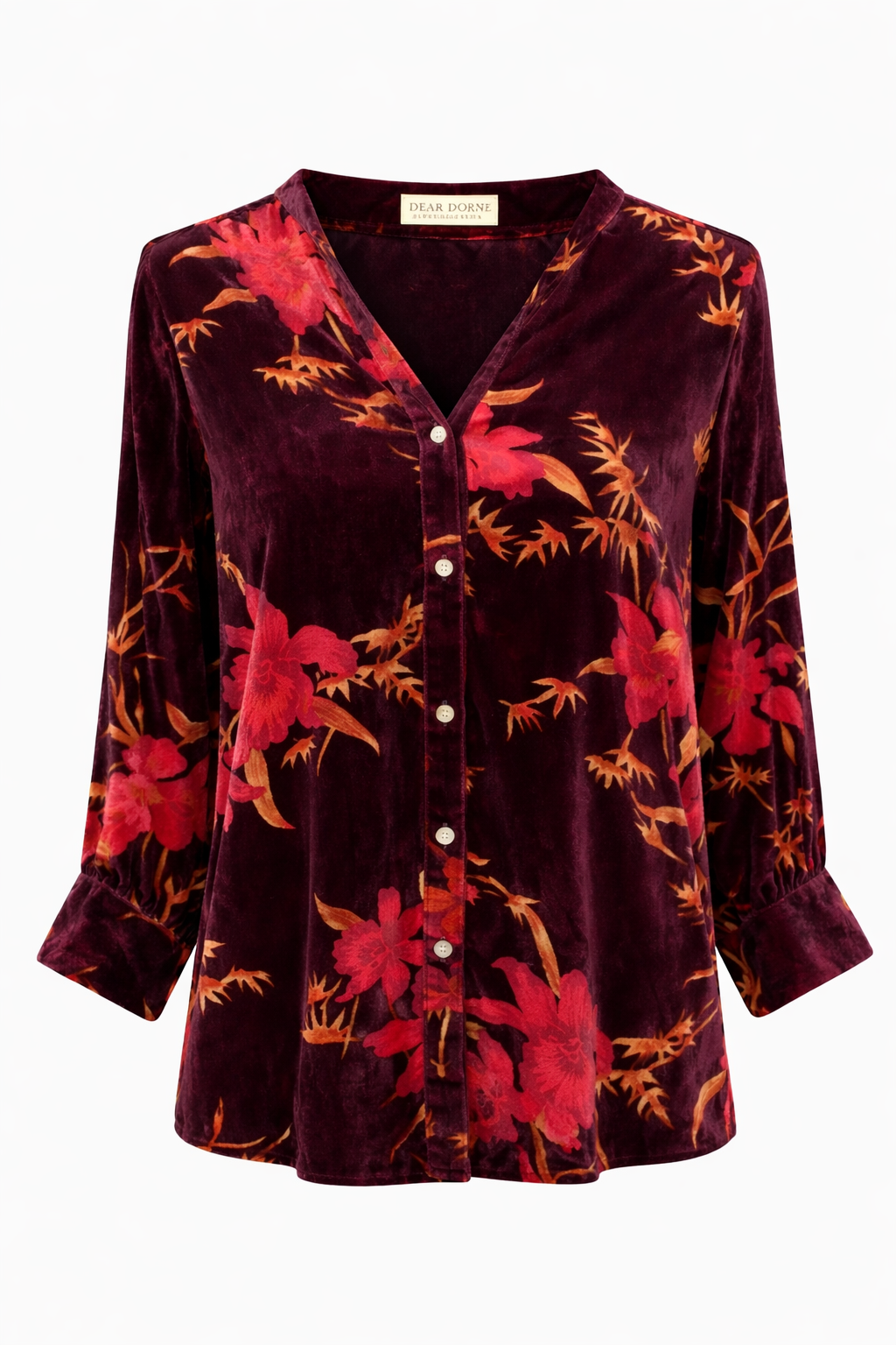 Autumn Silk Blouse