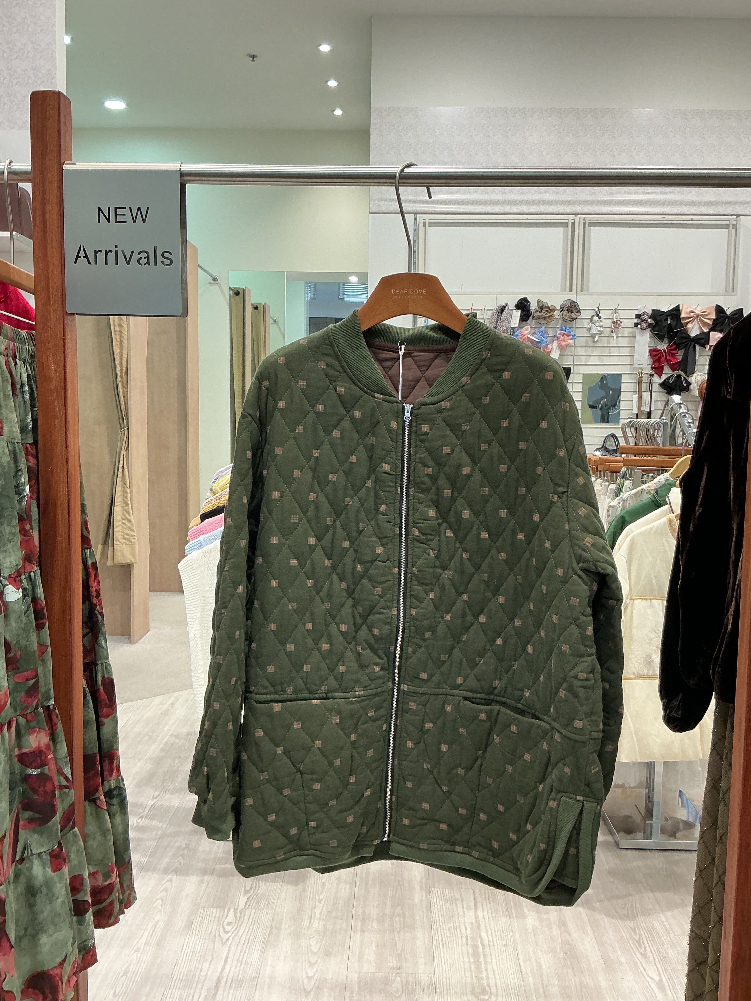 Imogen Quilted Zip Jacket