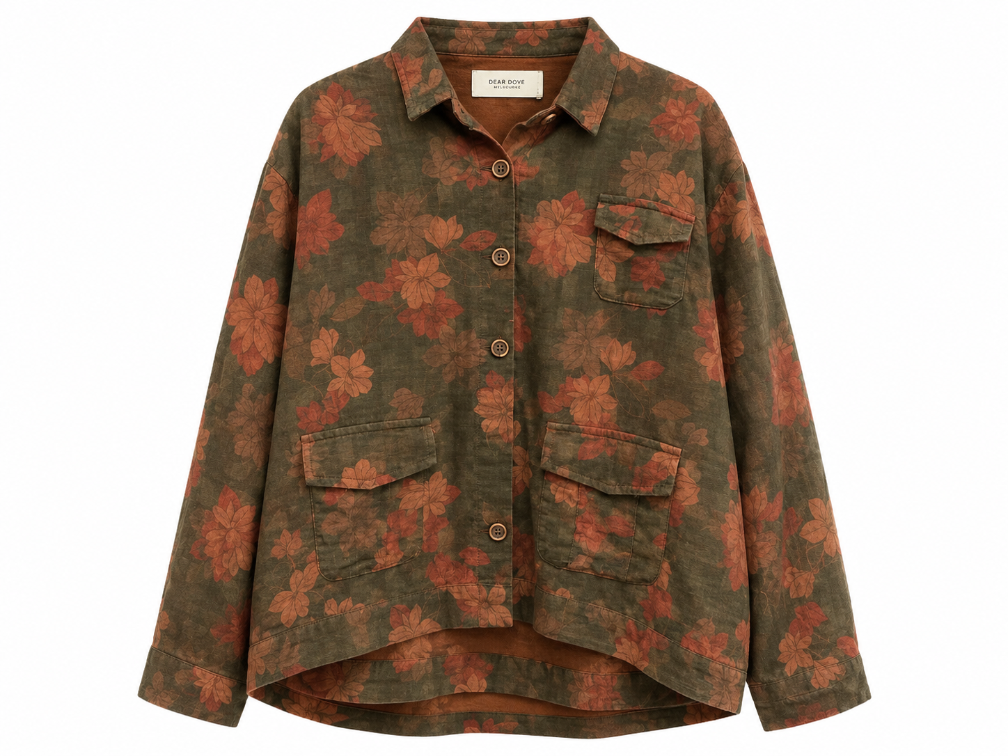 Genevieve Floral Cotton Shirt