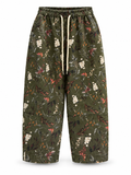 Imogen Botanical Barrel Jeans
