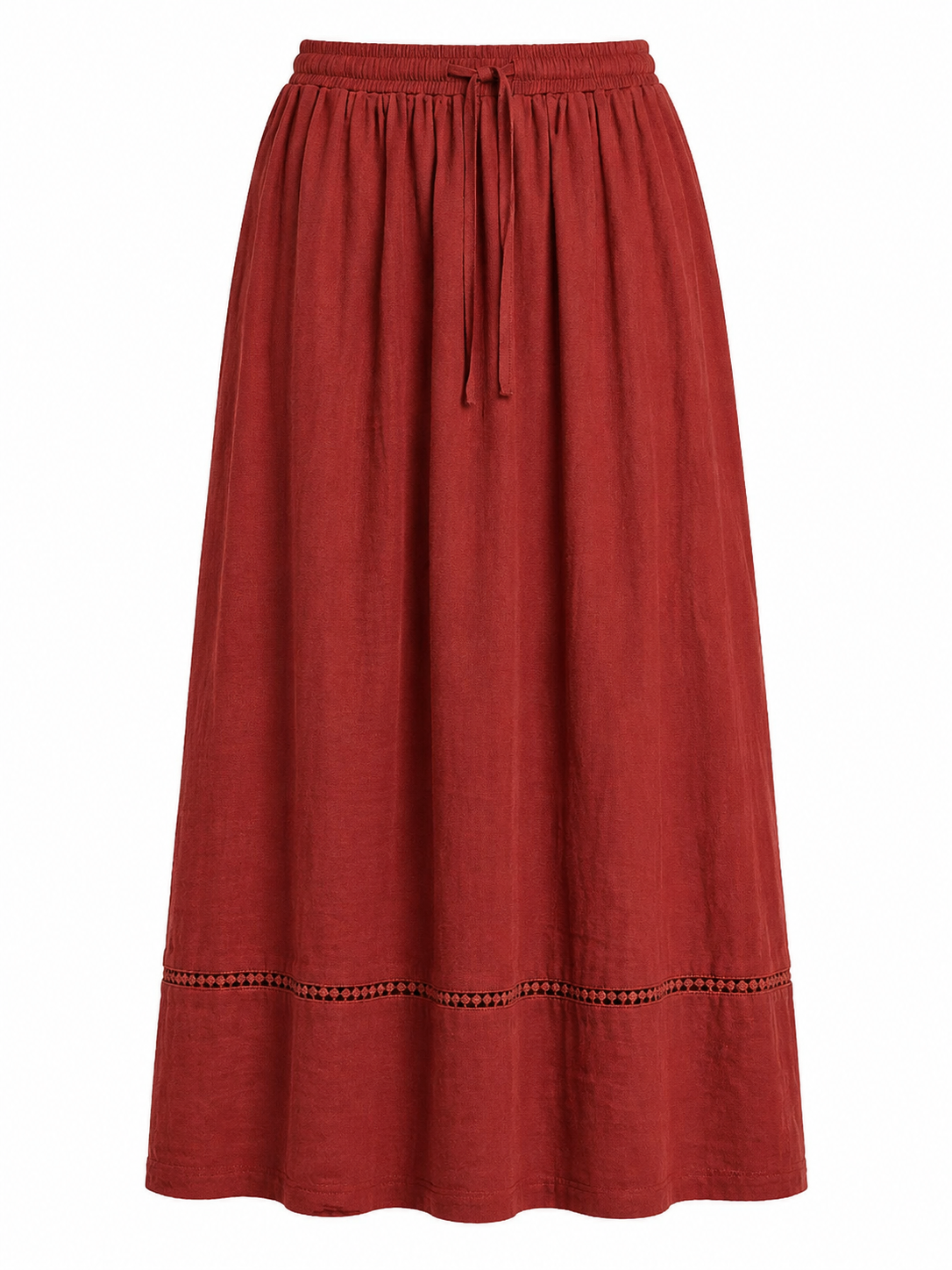 Layla Cotton Maxi Skirt