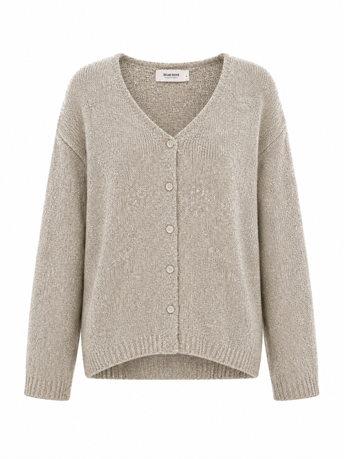 Bobbi Boucle Knit Cardigan