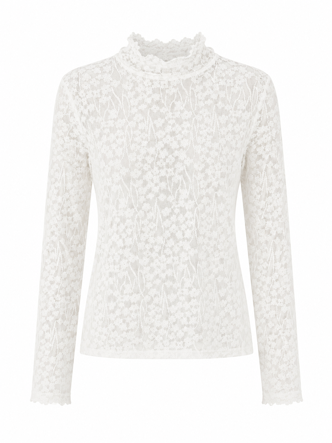 Posy Lace Turtleneck