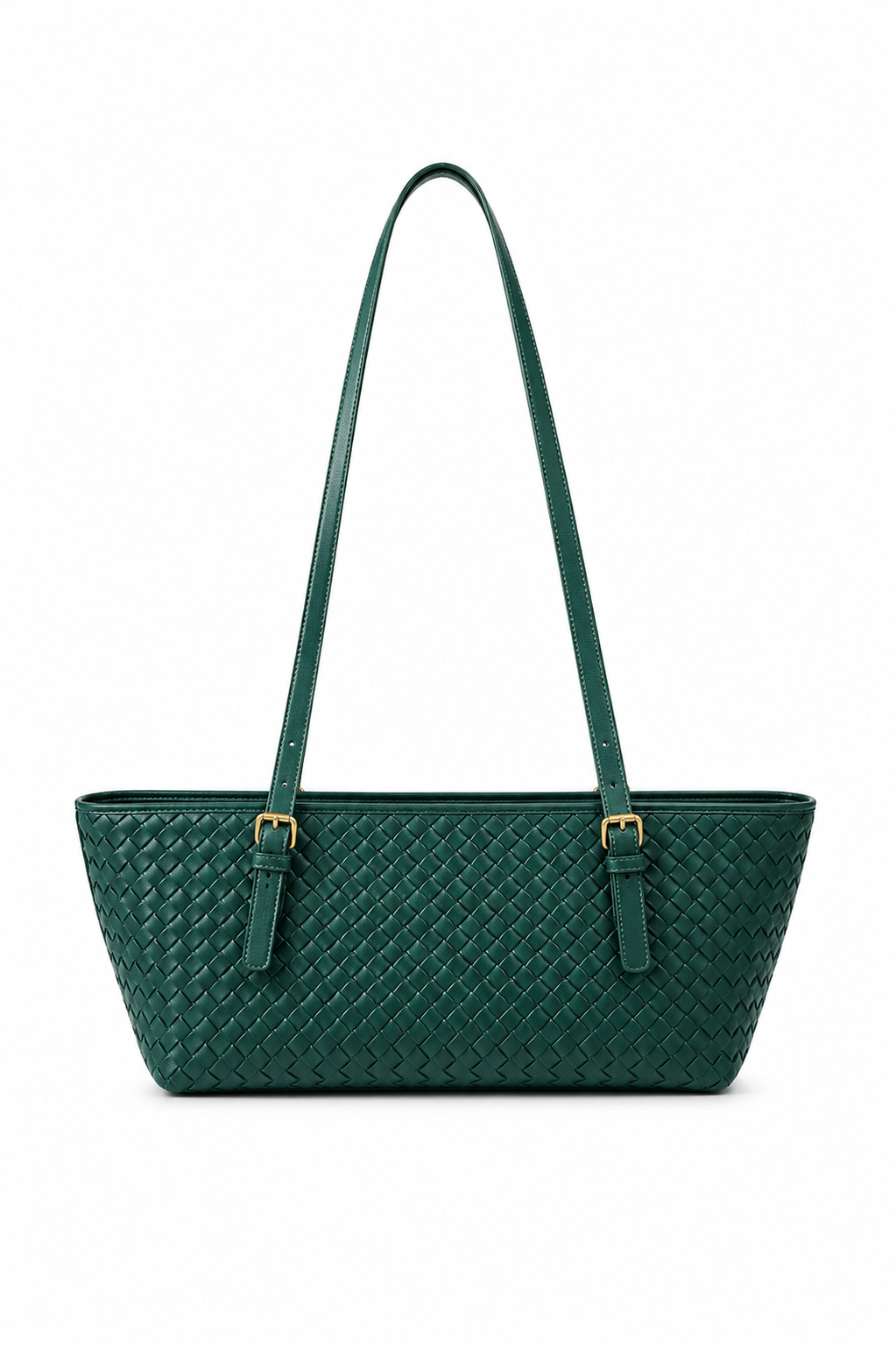 Karina Woven Leather Bag
