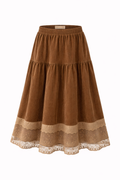 Autumn Velvet Skirt
