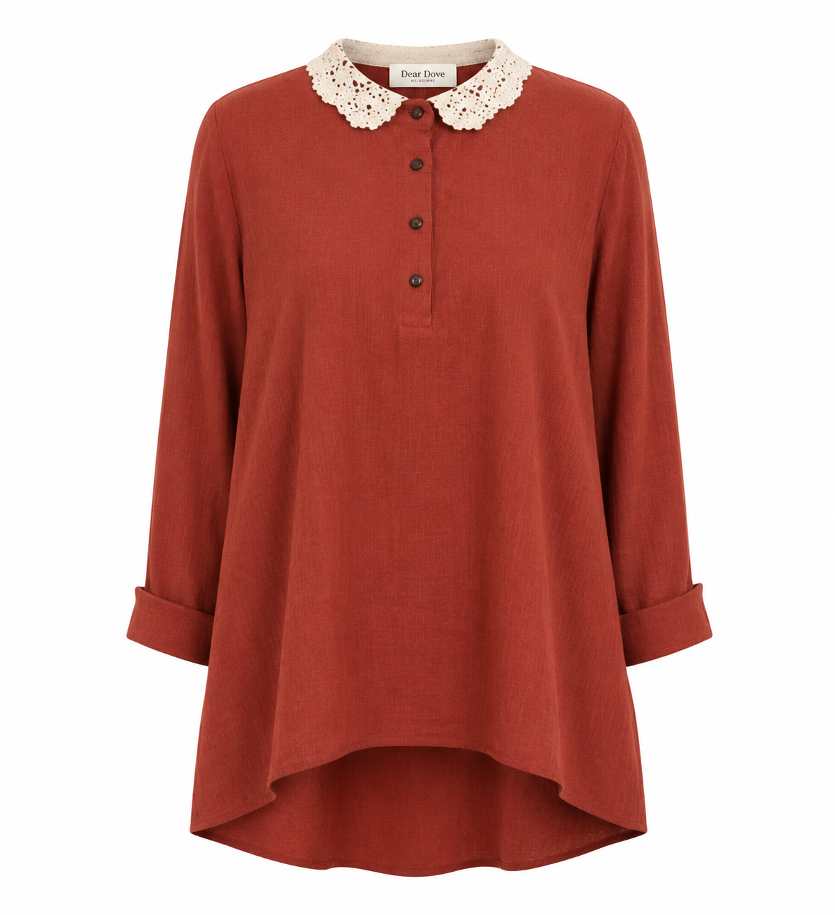 Dolly Lace Collar Blouse