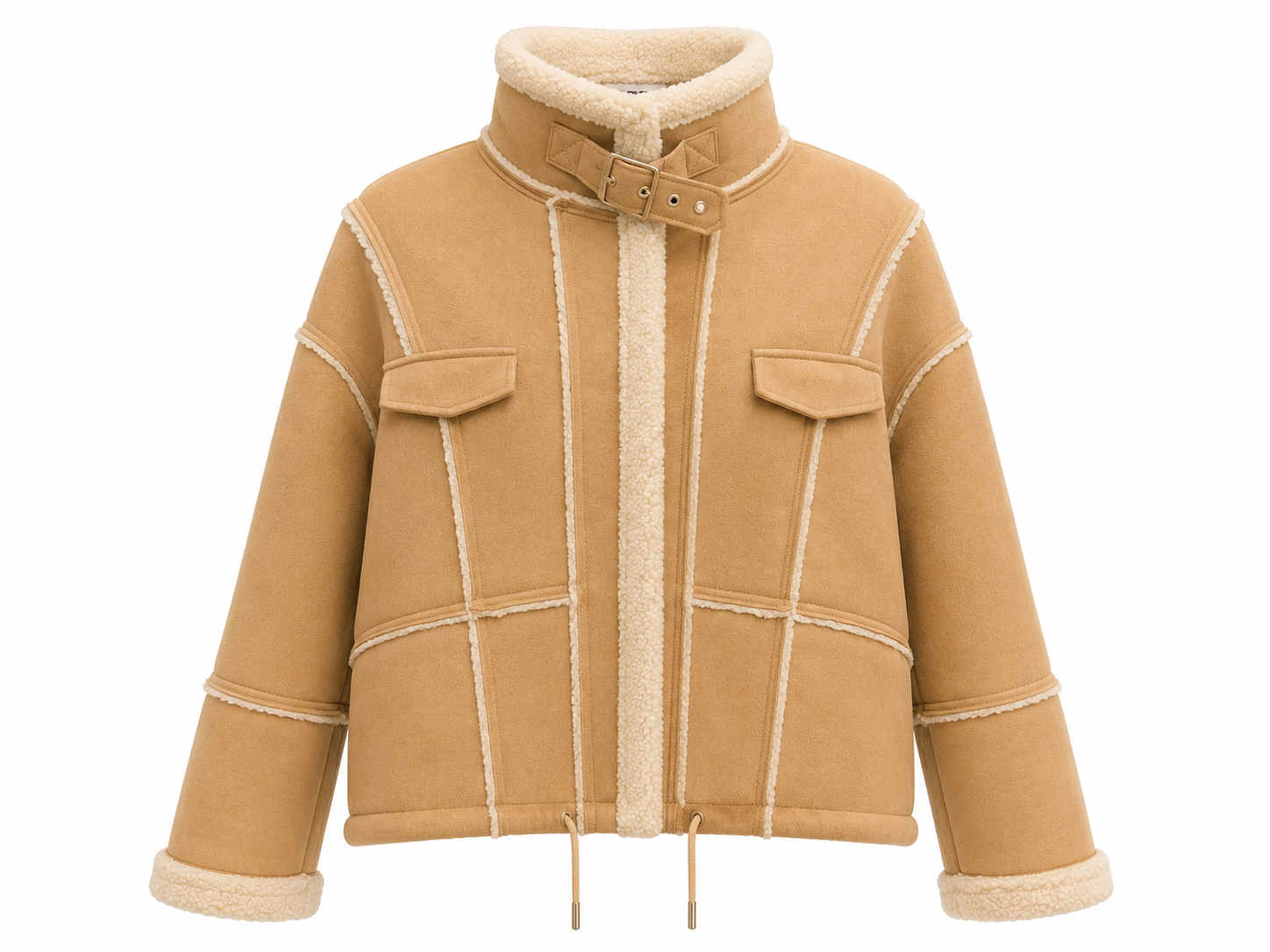 Tan Teddy Jacket
