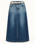Jenny A-Line Denim Skirt