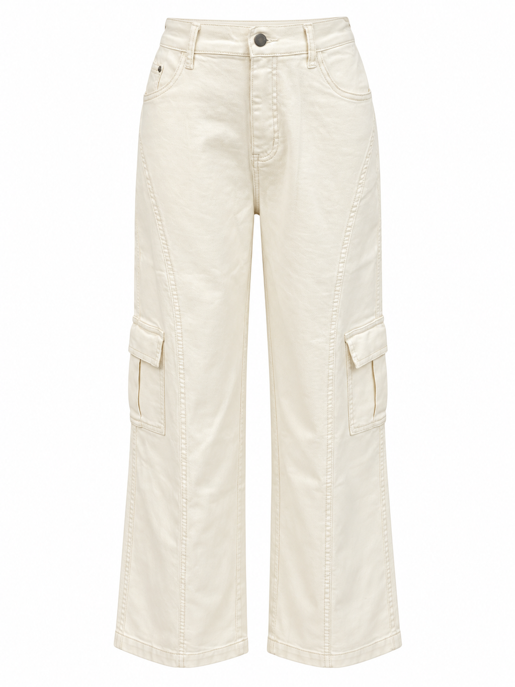 Elina Ivory cotton pant