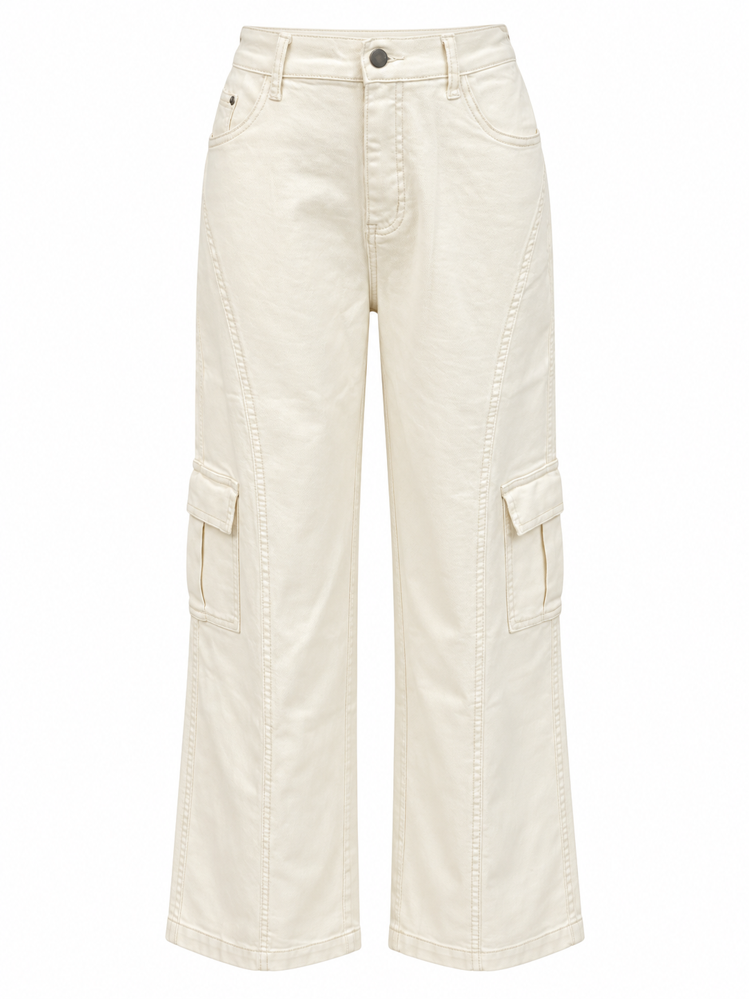 Elina Ivory cotton pant