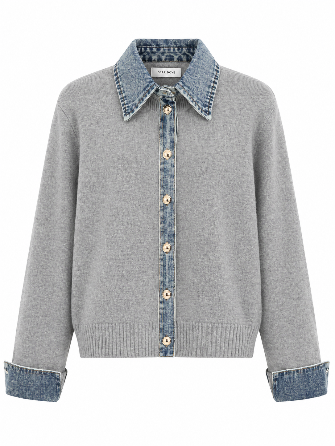 Denim Knit Shirt