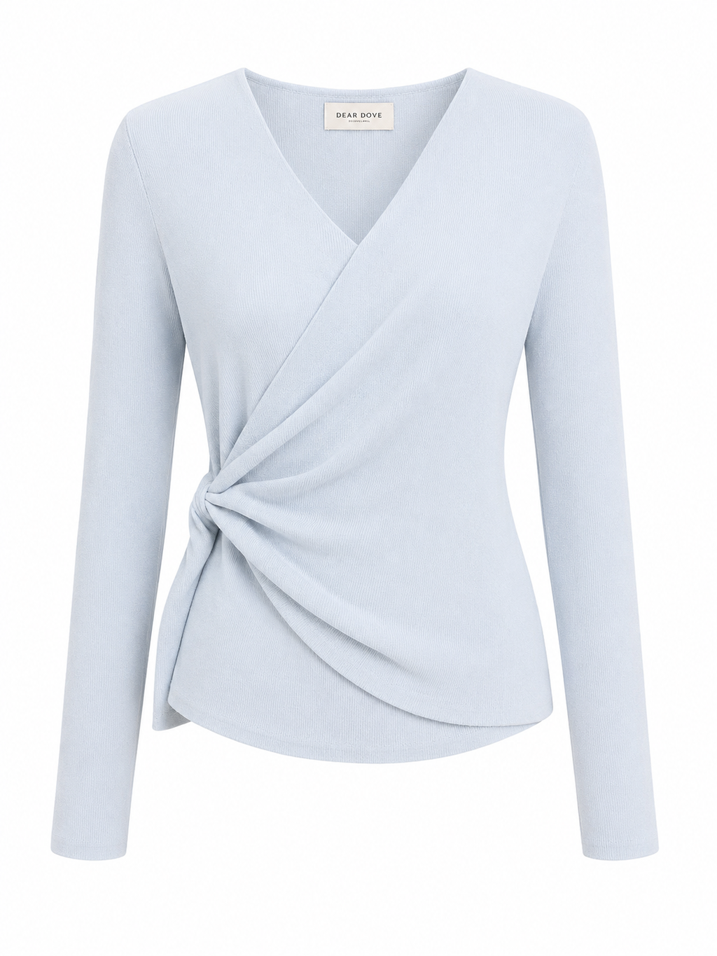 Serene Wrap Knit Top