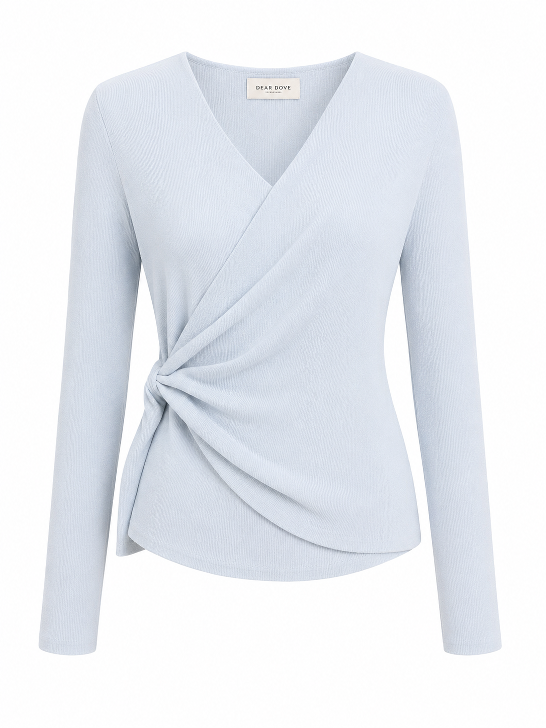 Serene Wrap Knit Top
