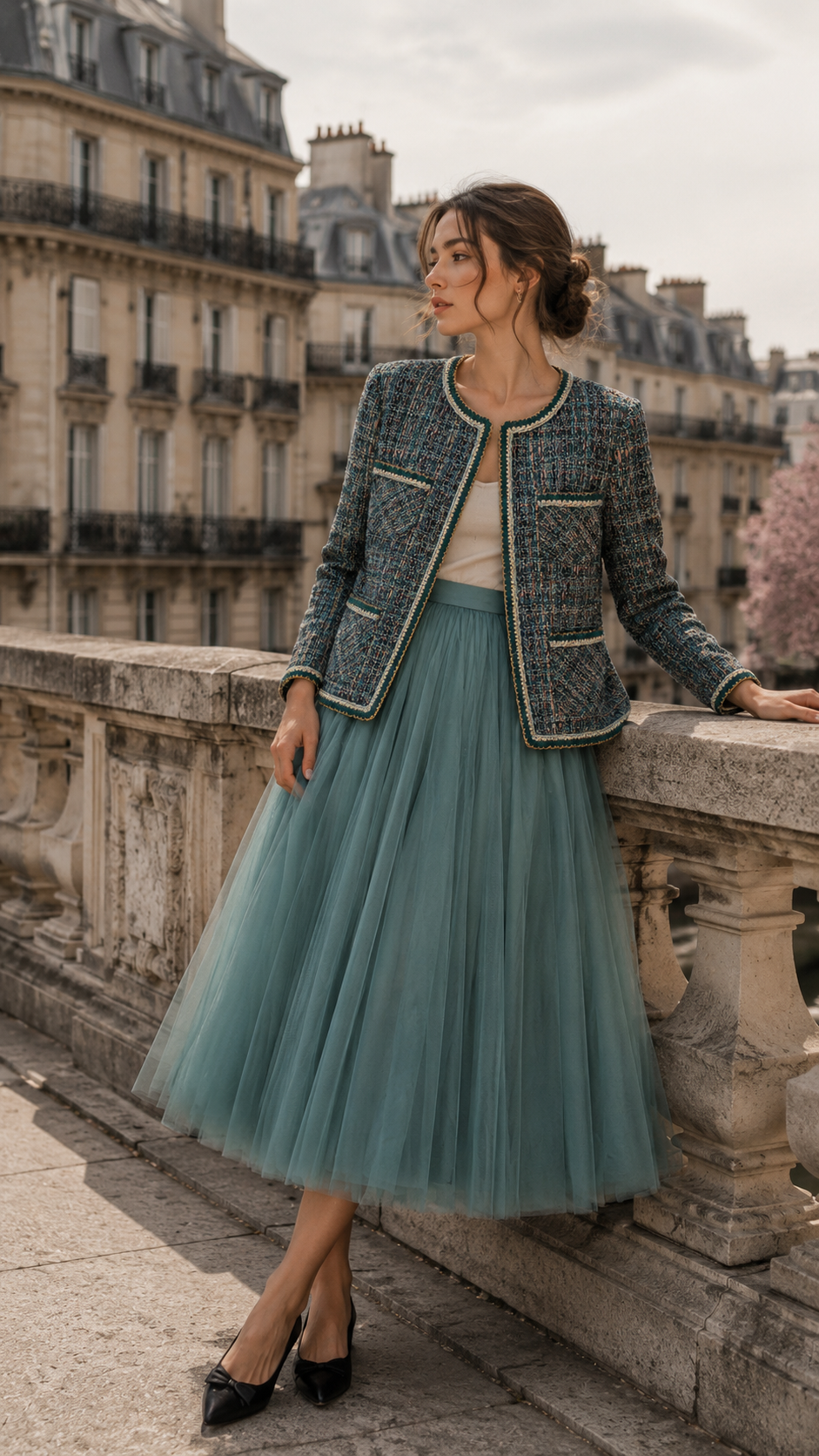Premium French Tweed Jacket