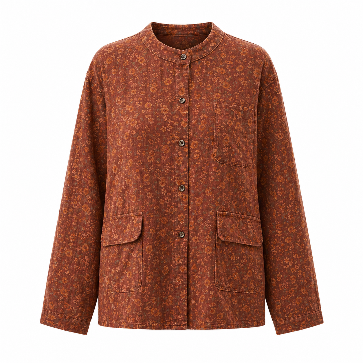 Ginny Floral Shirt Jacket