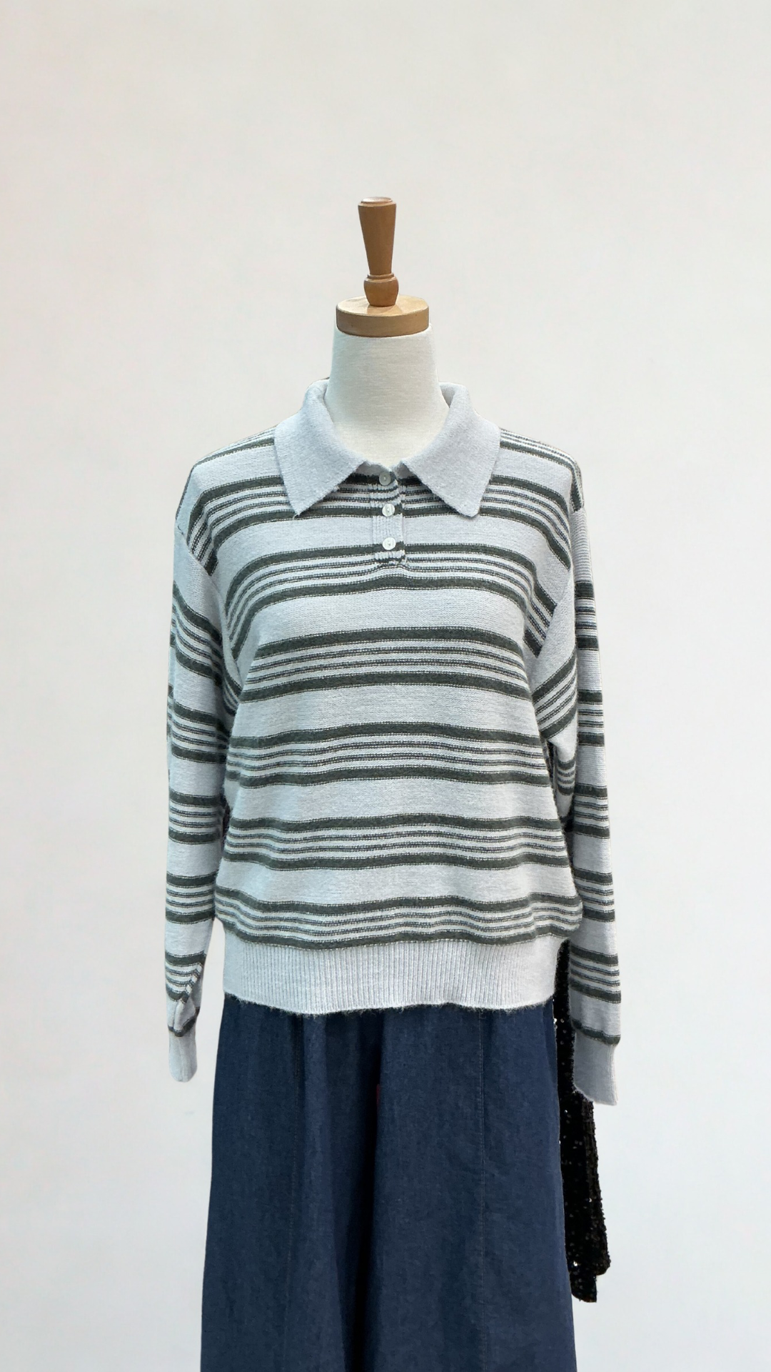 Shiloh Striped Knit Sweater