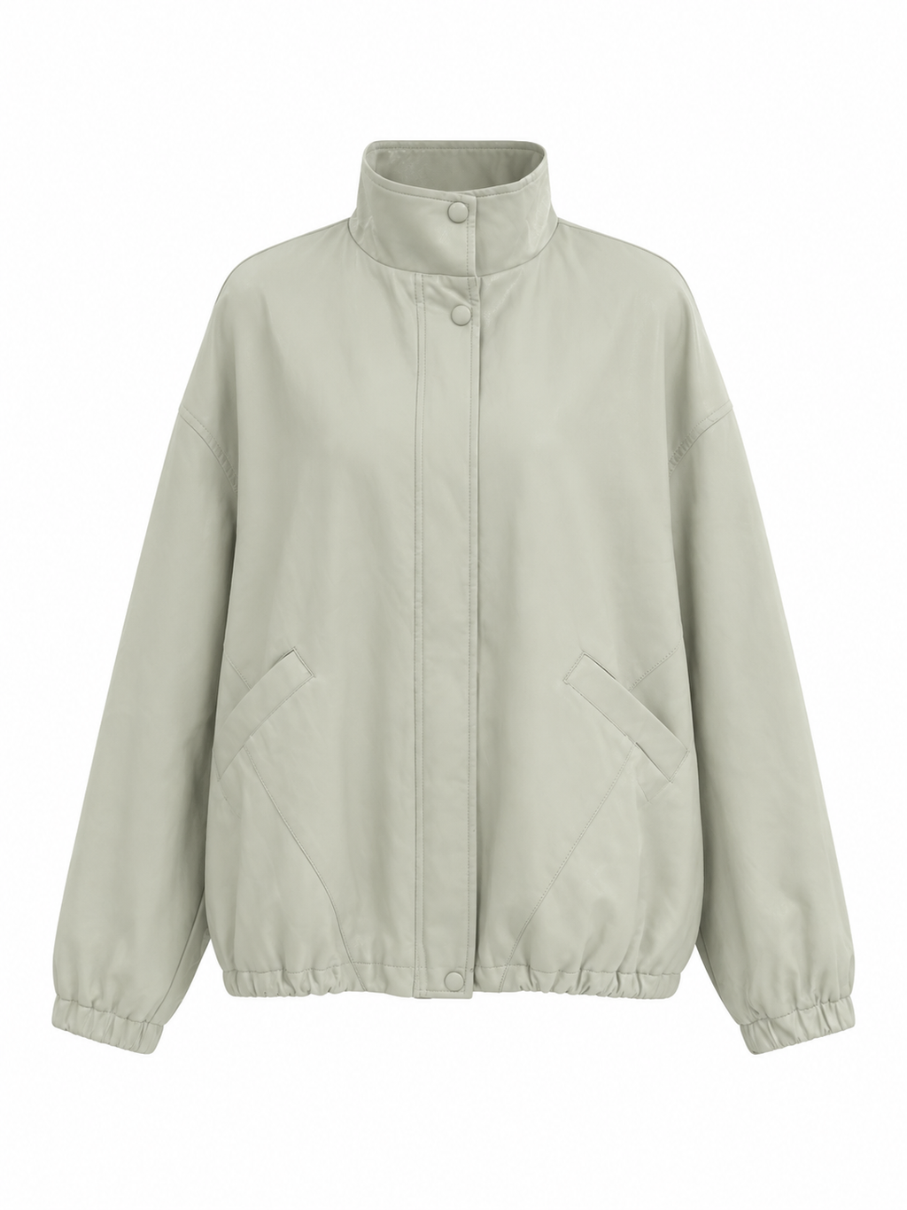 Sandra Faux Leather Jacket