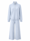 Cable Knit Pants Set