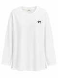 Ribbon Long Sleeve Tee