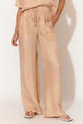 Kelly Cupro Pant (Camel)