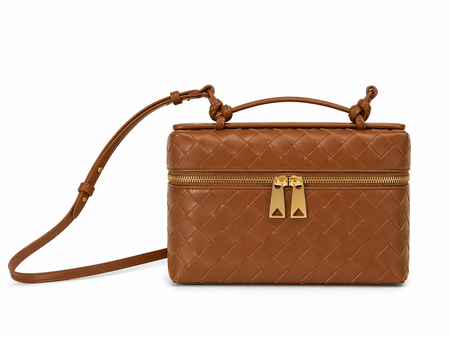Caroline Woven Leather Bag