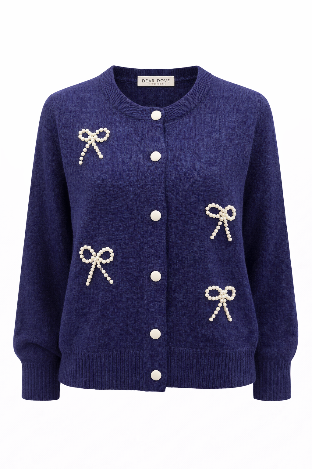 Pearl Bow Cardigan