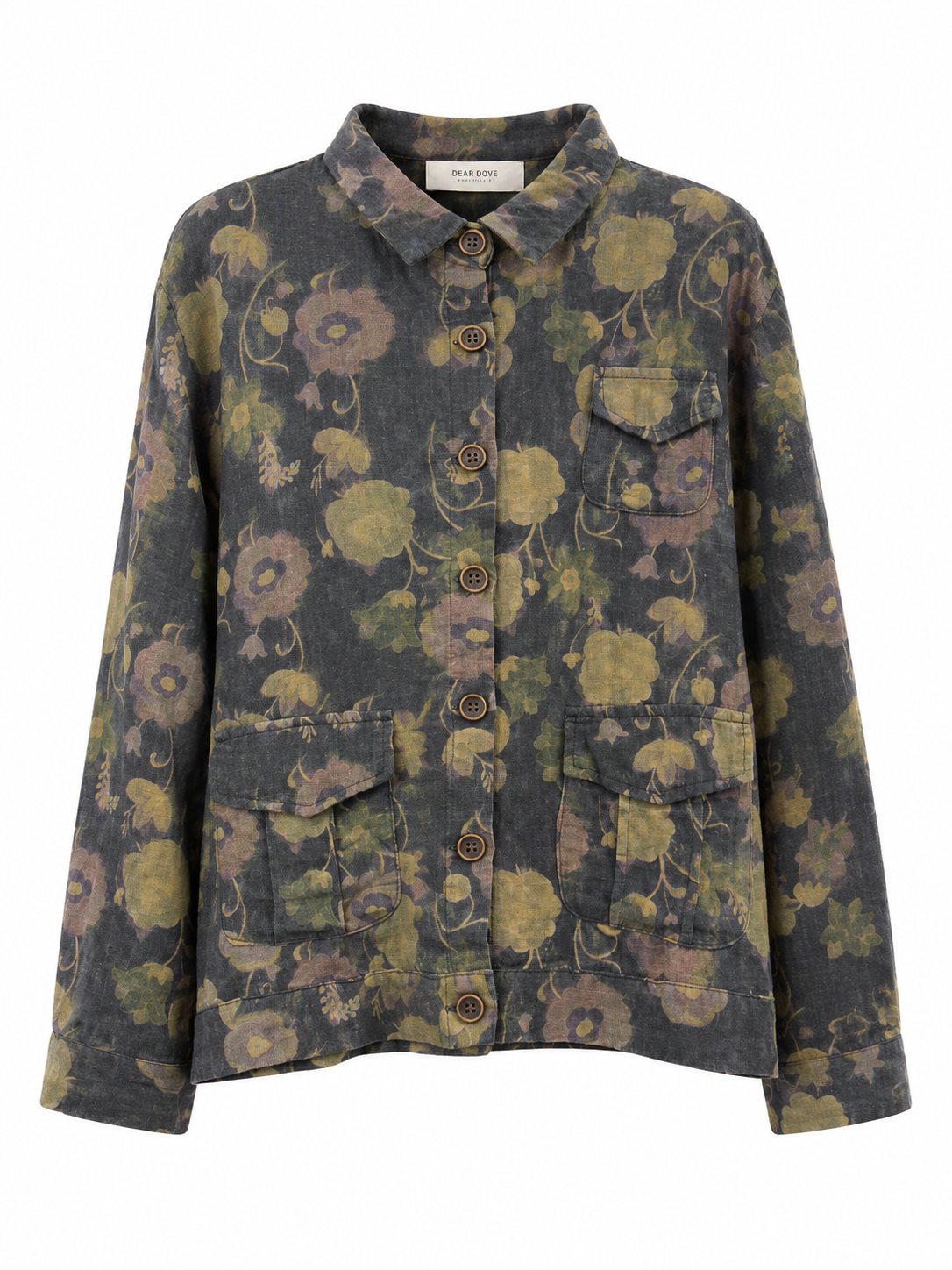 Genevieve Floral Cotton Shirt